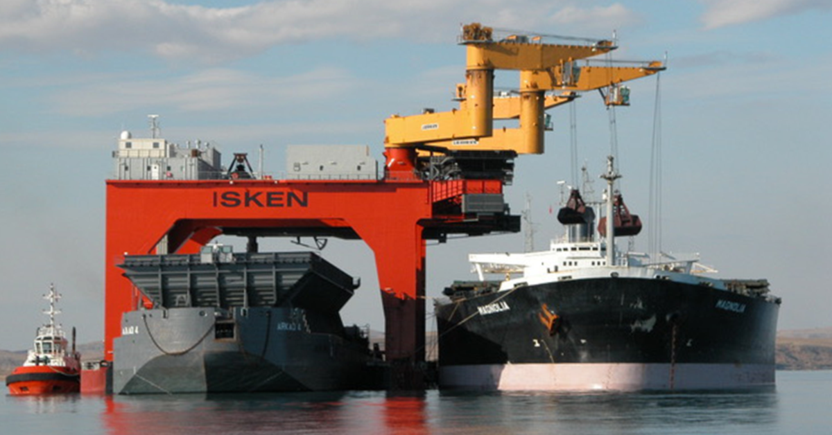 Nemag drybulk Isken transhipment