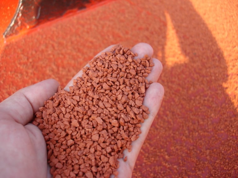 Dry bulk material