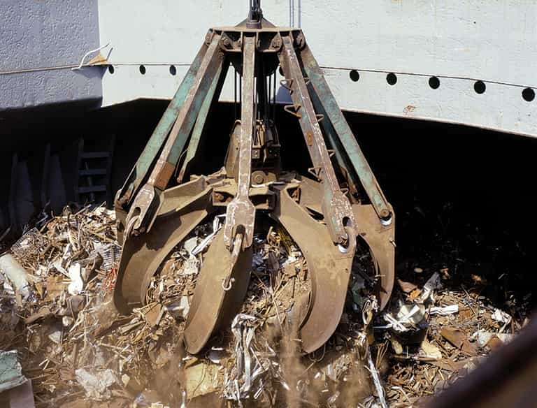 Cactus grab scrap metal