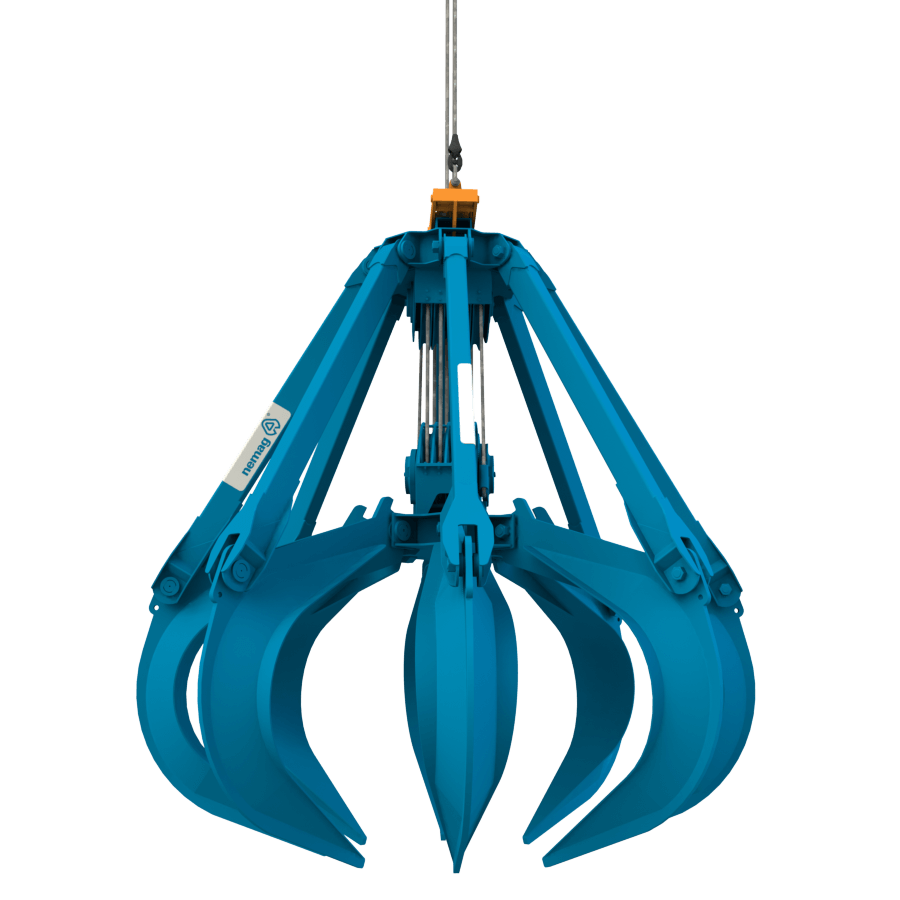 Orange peel grab render